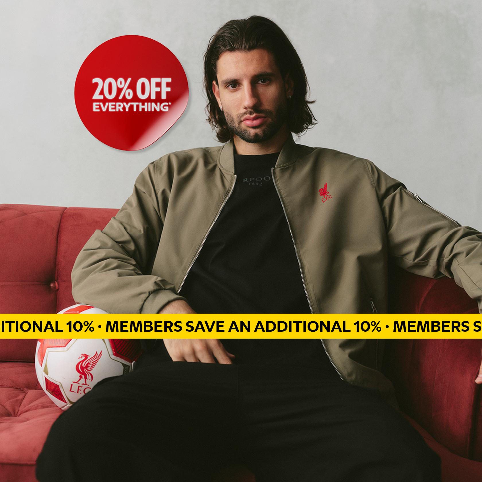 20% off promo - clothing lp hero banner image
