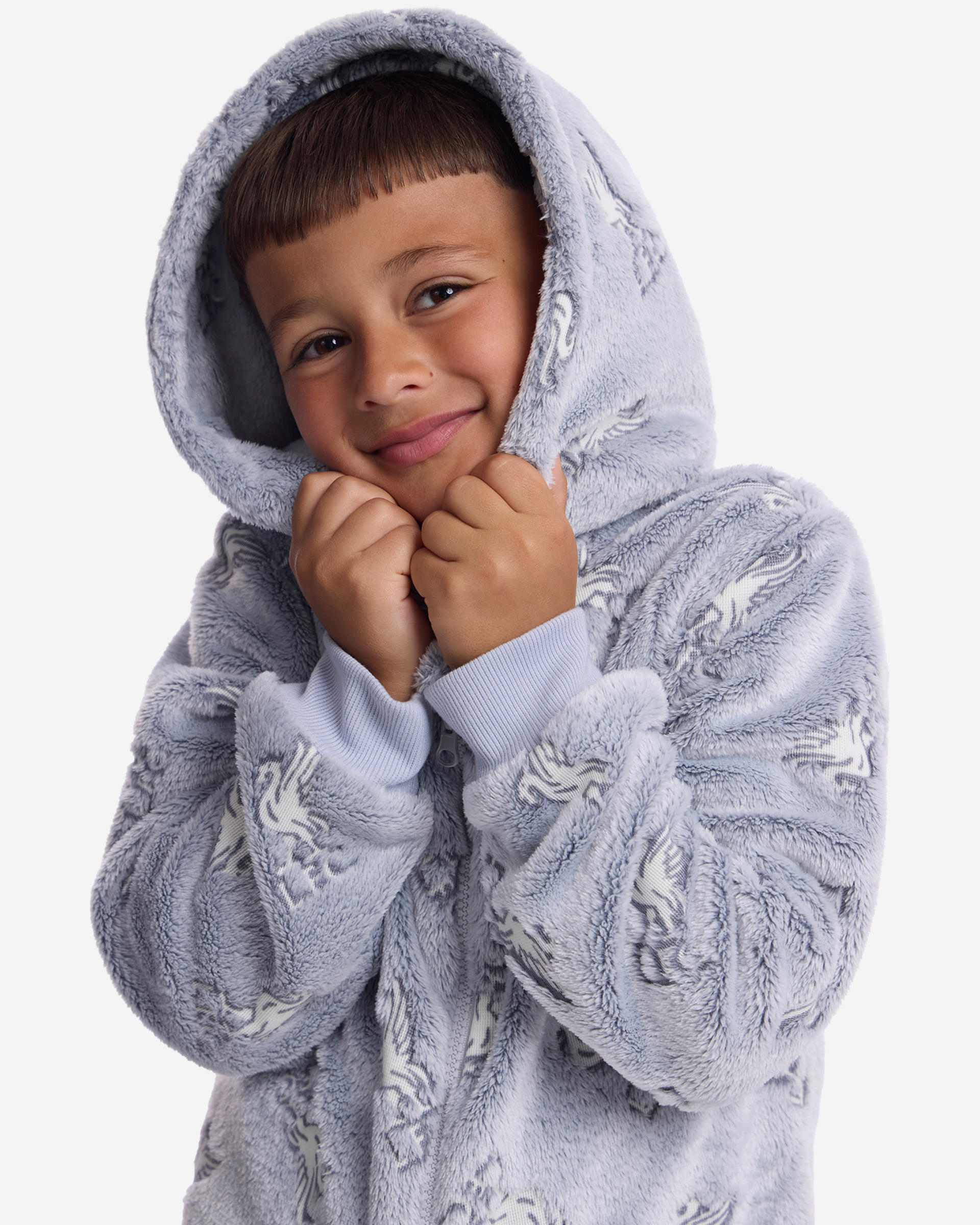 LFC Juniors Unisex Glow In The Dark Onesie สีเทา - Image 1