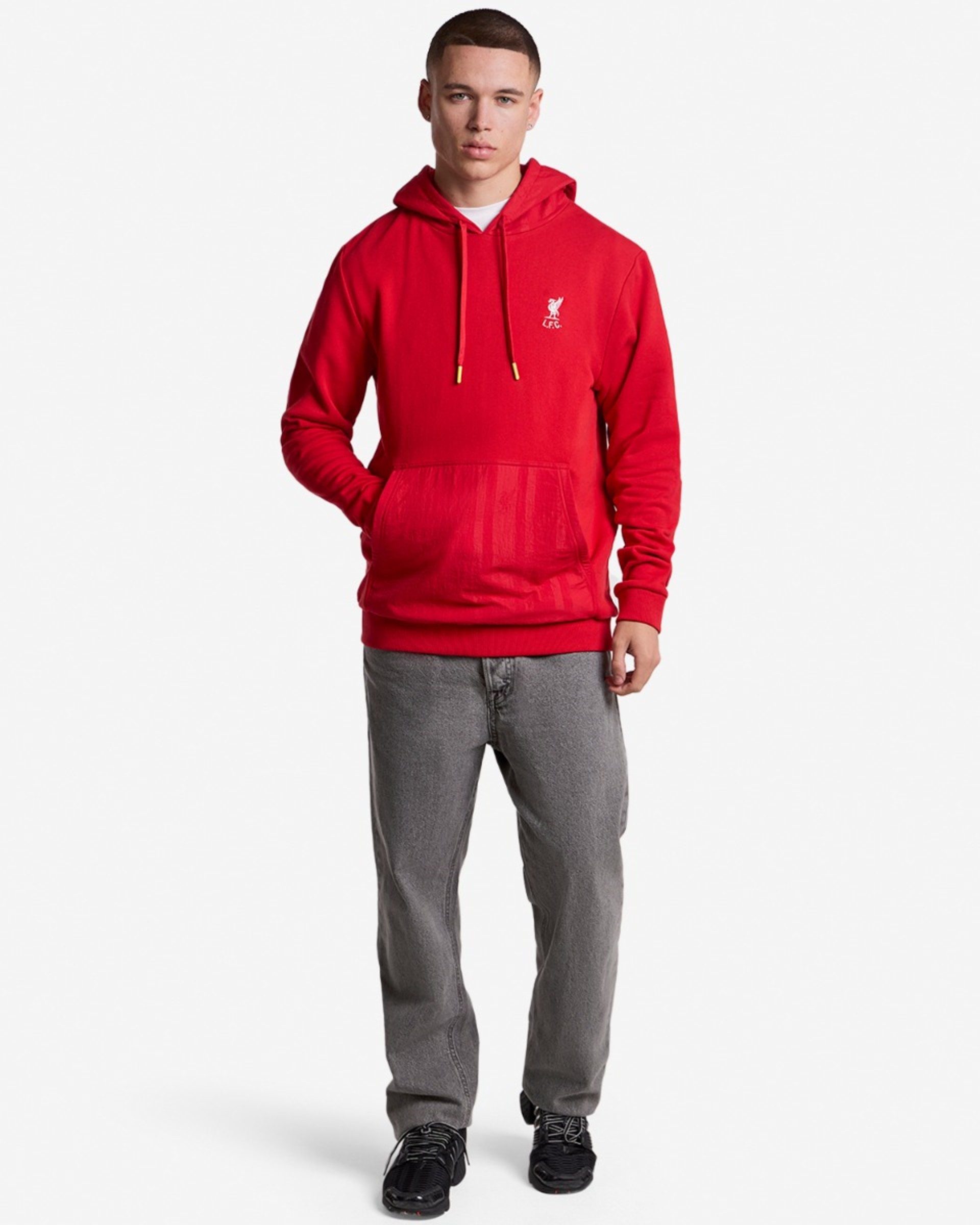 เสื้อฮู้ดผู้ชาย รุ่น LFC 86 สีแดง - Image 3