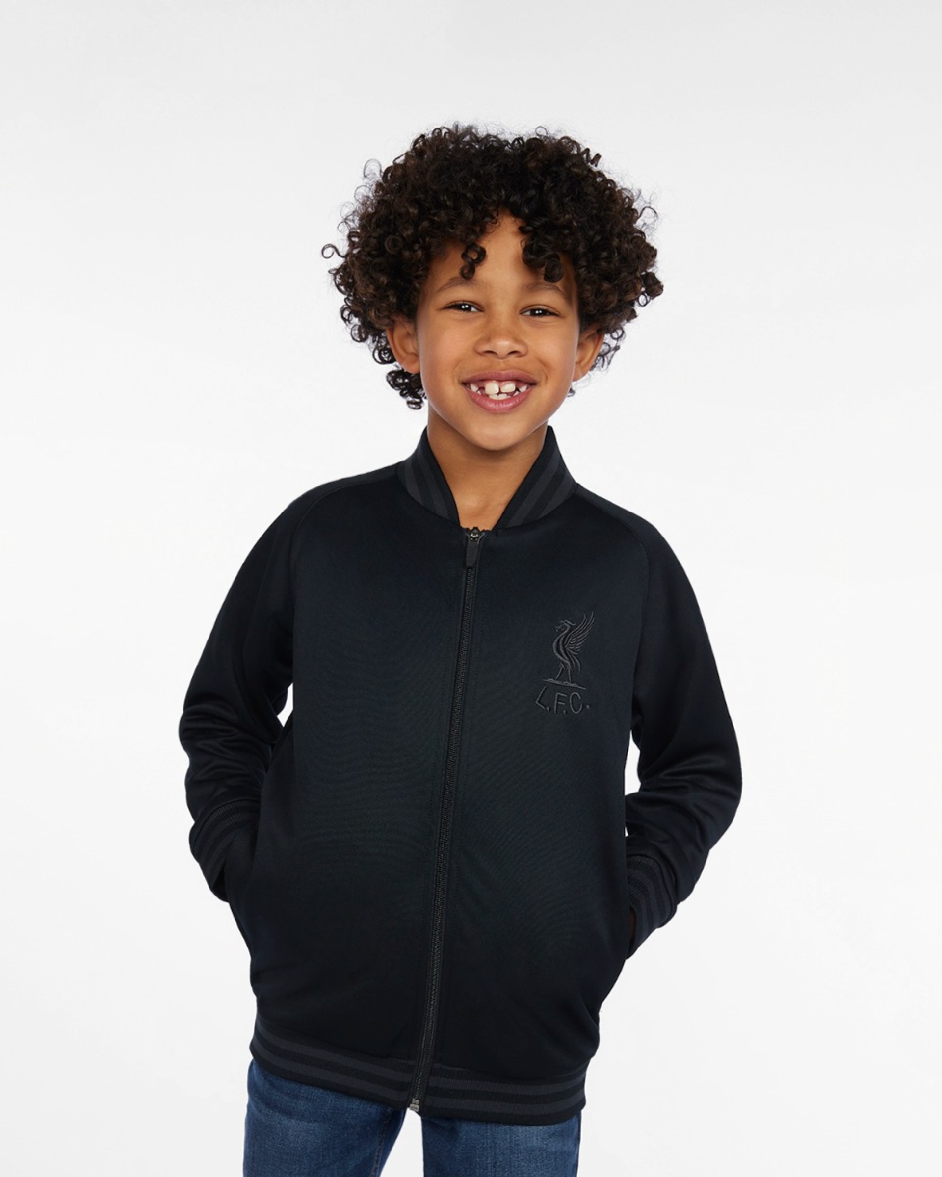 LFC Junior Heritage Sort Shankly jakke - Image 1