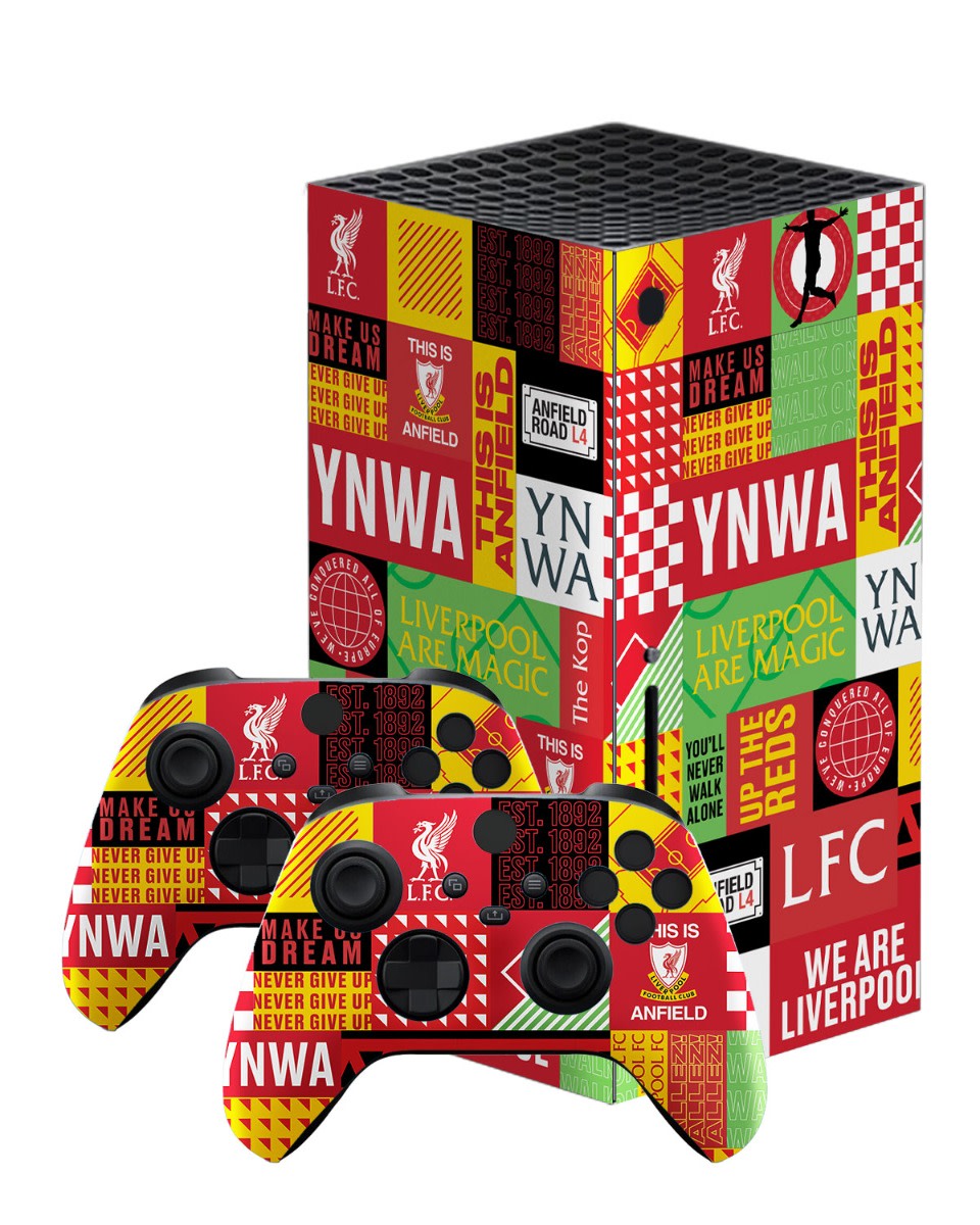 LFC Xbox Series X Console Skin Bundle - Image 1