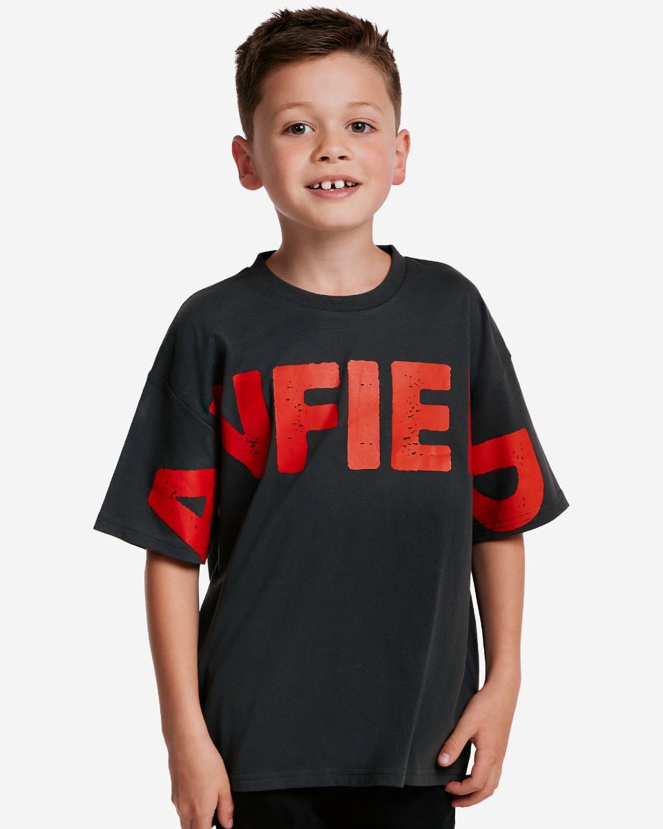 LFC T-Shirt mit Grafik für Kleinkinder, groß, Graphit - Image 3