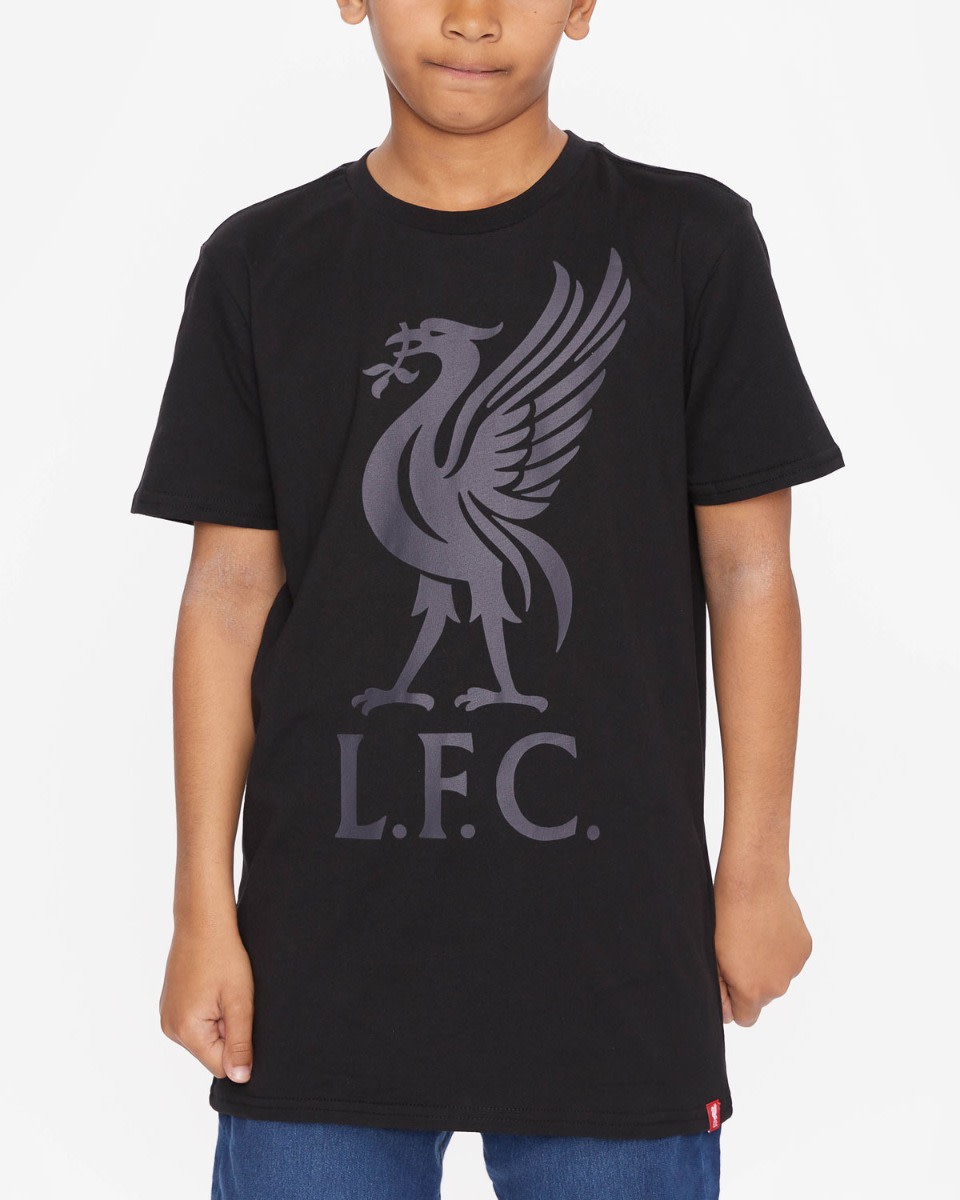 Camiseta negra LFC Junior Liverbird - Image 1
