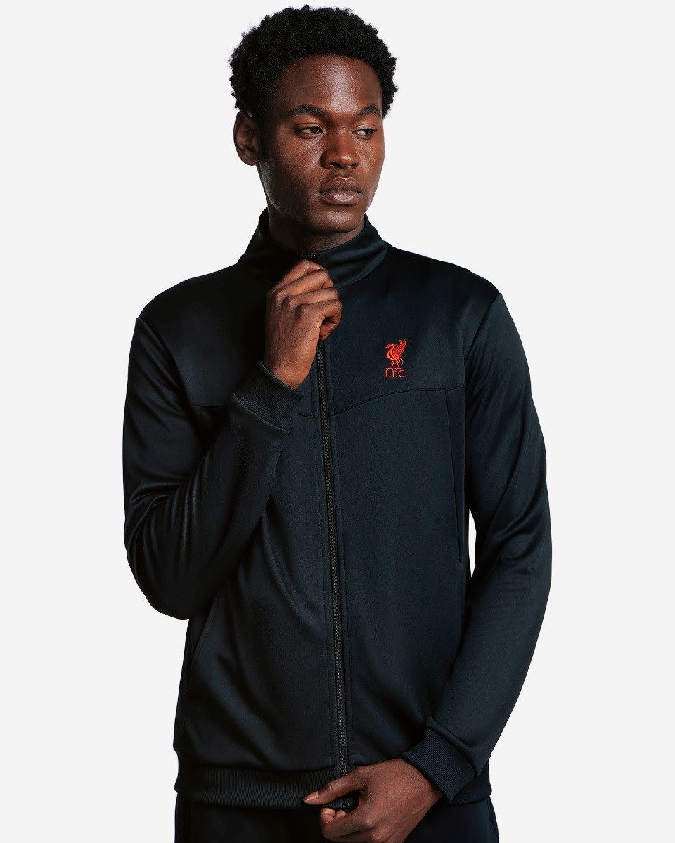 LFC Herren-Trainingsjacke Schwarz - Image 3