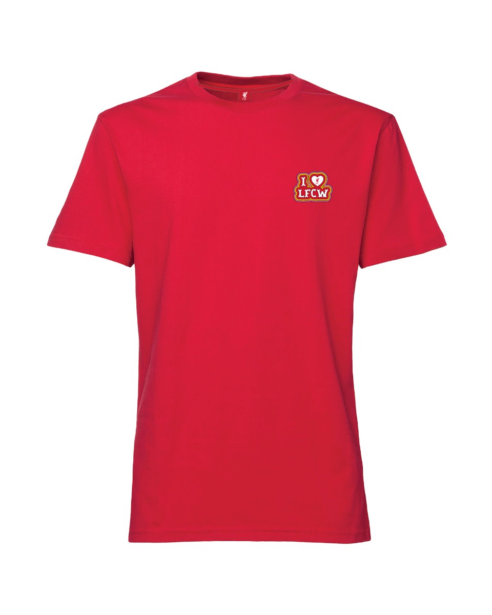 LFCW Juniors Heart Tee Red - Image 1