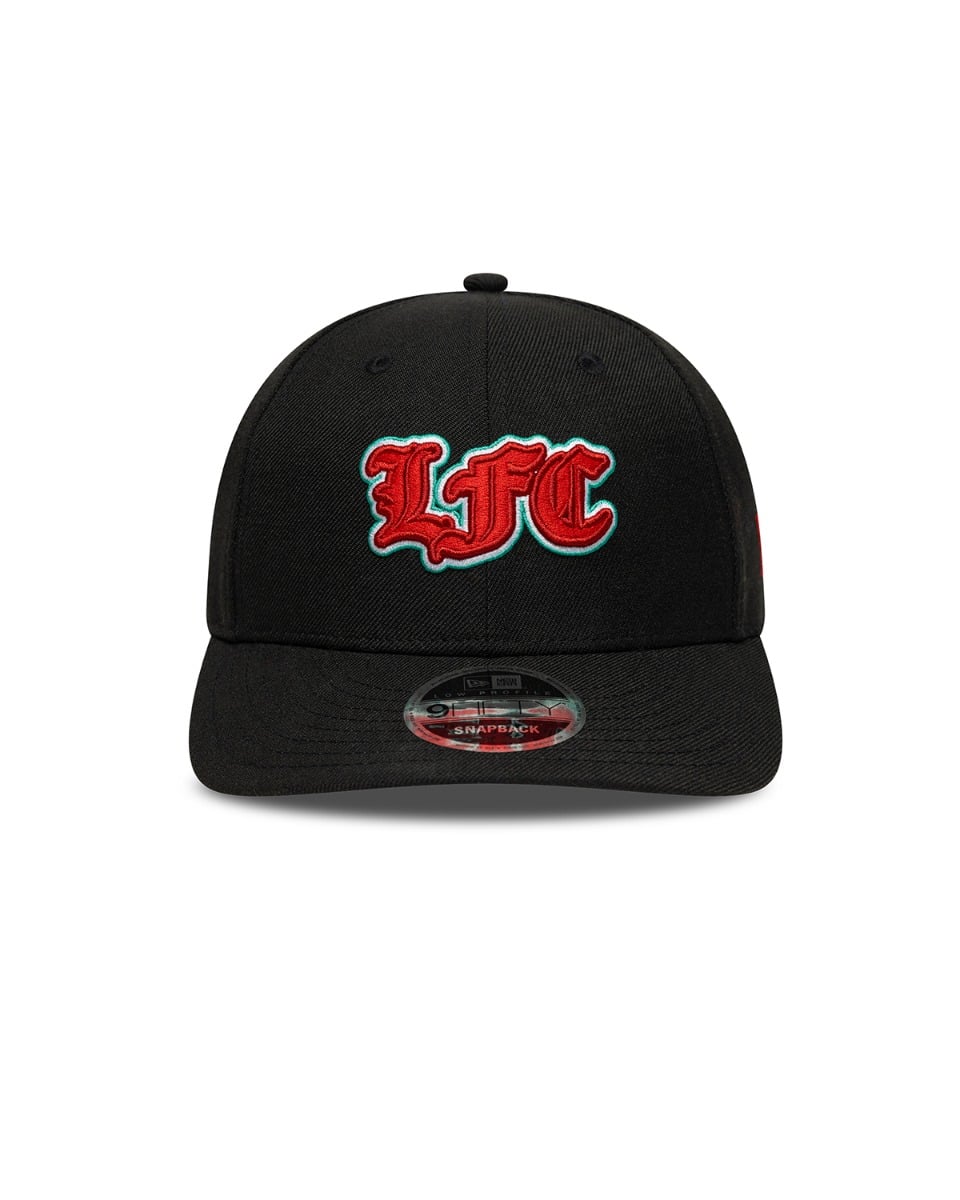 Casquette LFC New Era 9FIFTY avec monogramme, noire - Image 2