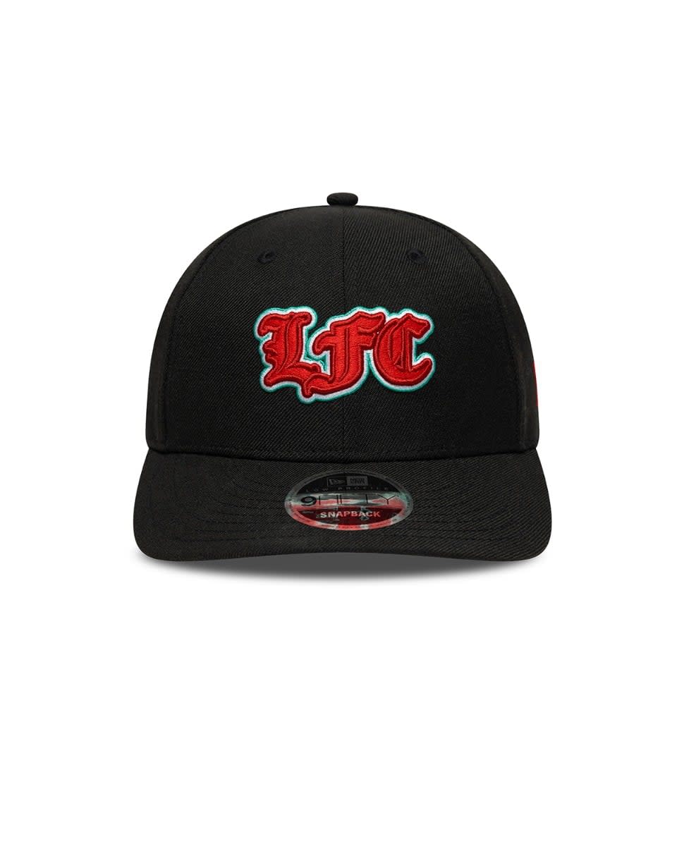 Casquette LFC New Era 9FIFTY avec monogramme, noire - Image 2