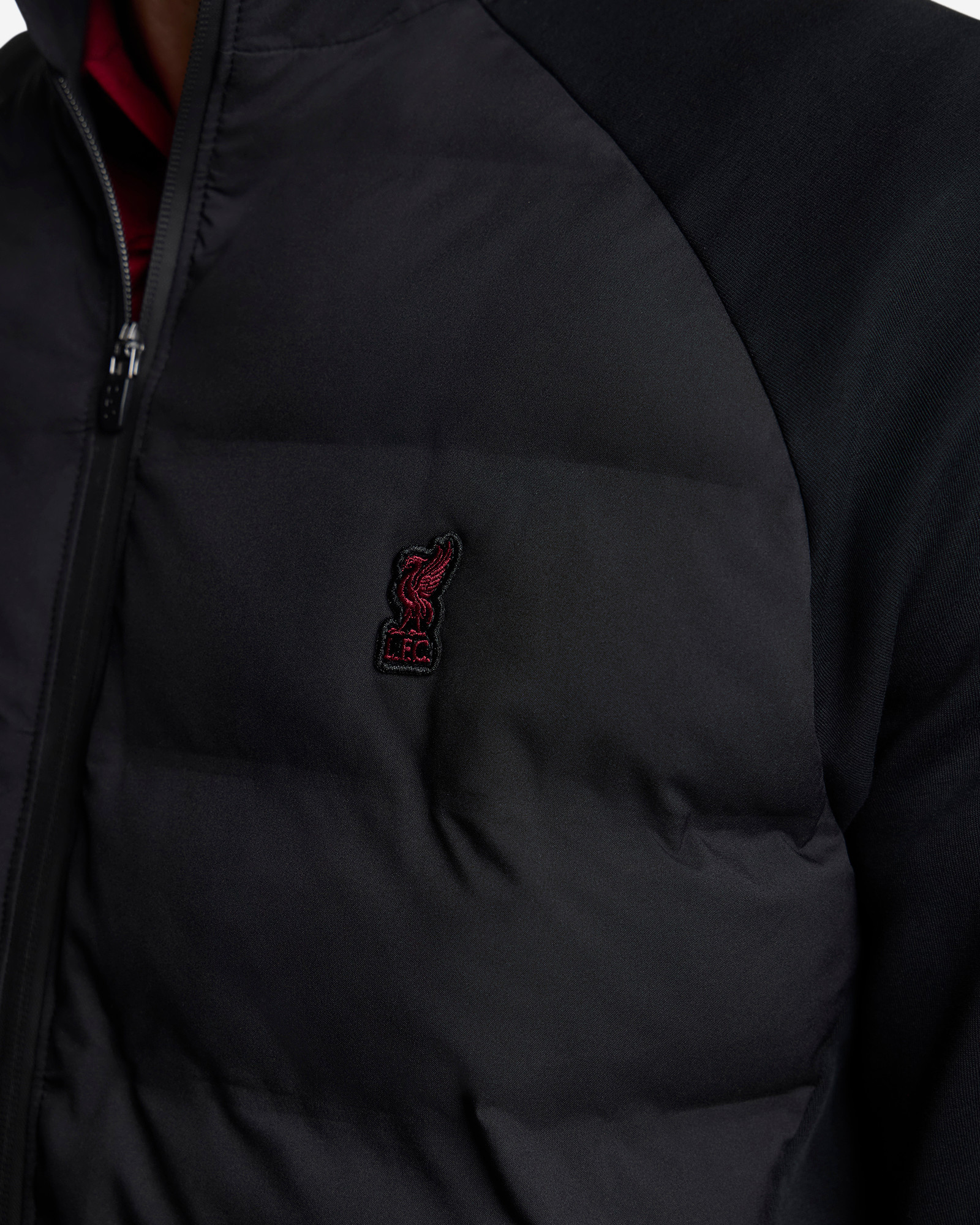 LFC Firma Mens Zip Through Jacket Black - Image 4