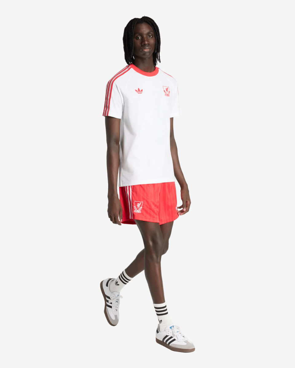 LFC adidas Originals Mens Shorts Red - Image 3