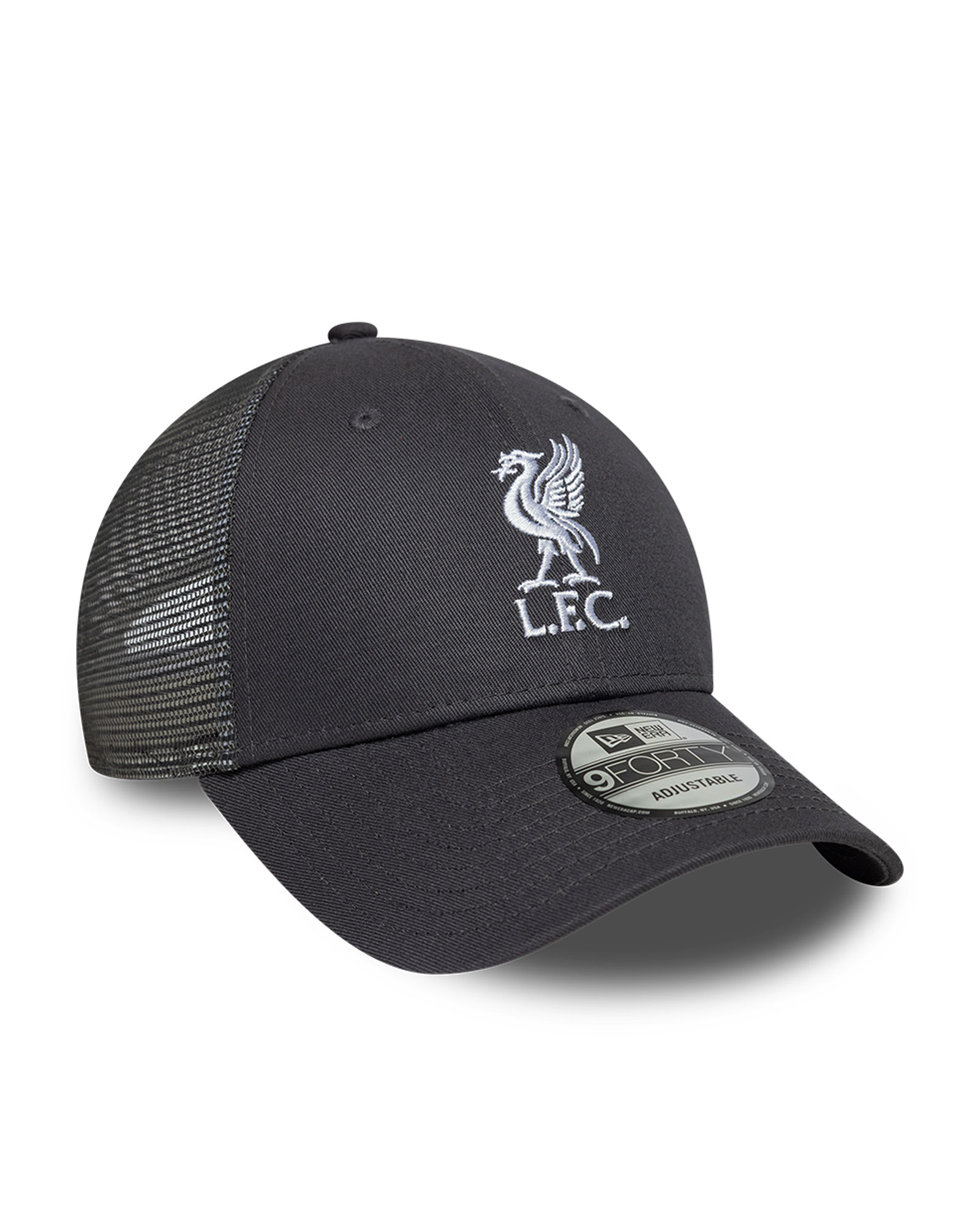 LFC New Era Adults 9Forty League Cap Grey - Image 2
