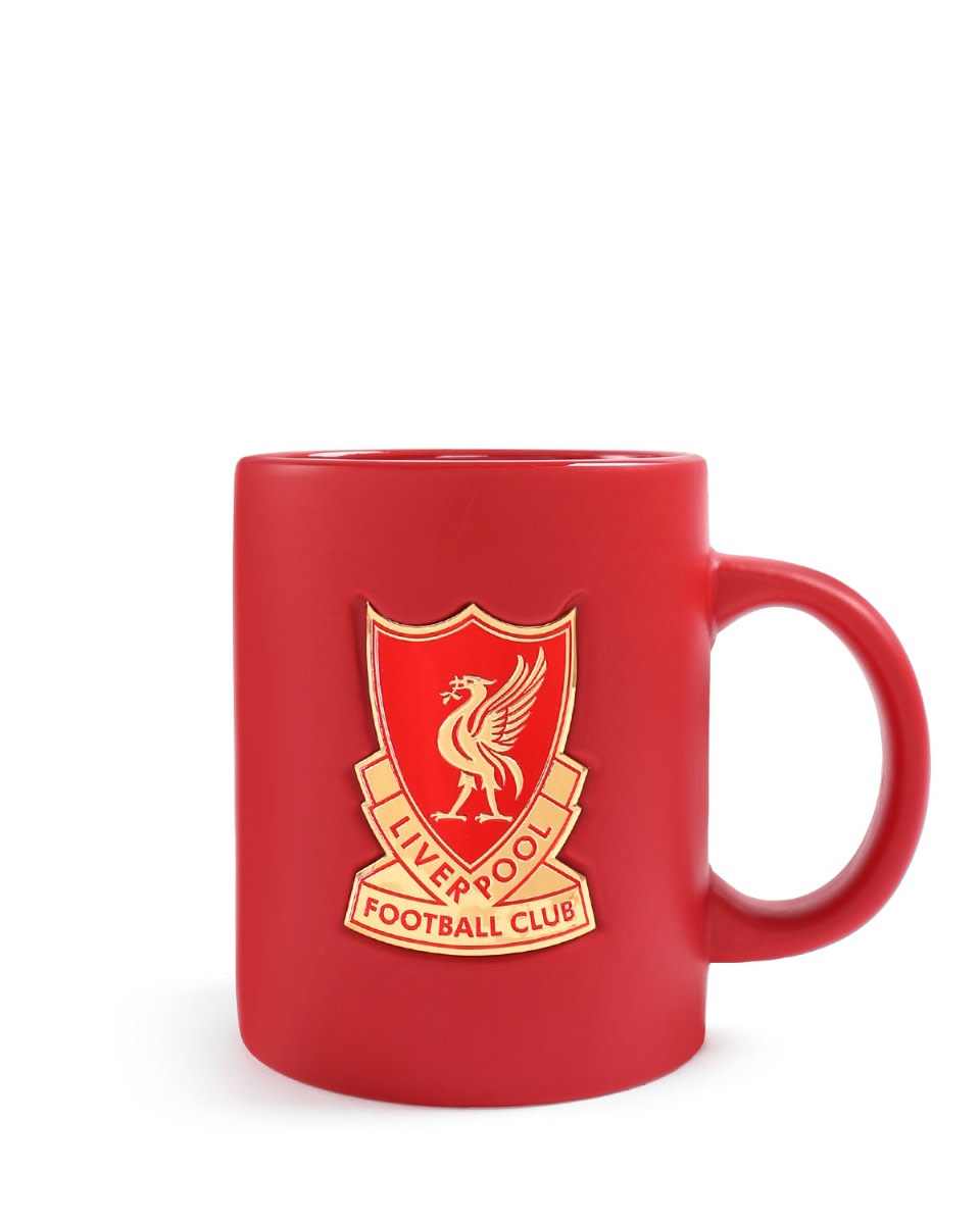 LFC 레드 & 골드 크레스트 머그 - Image 1