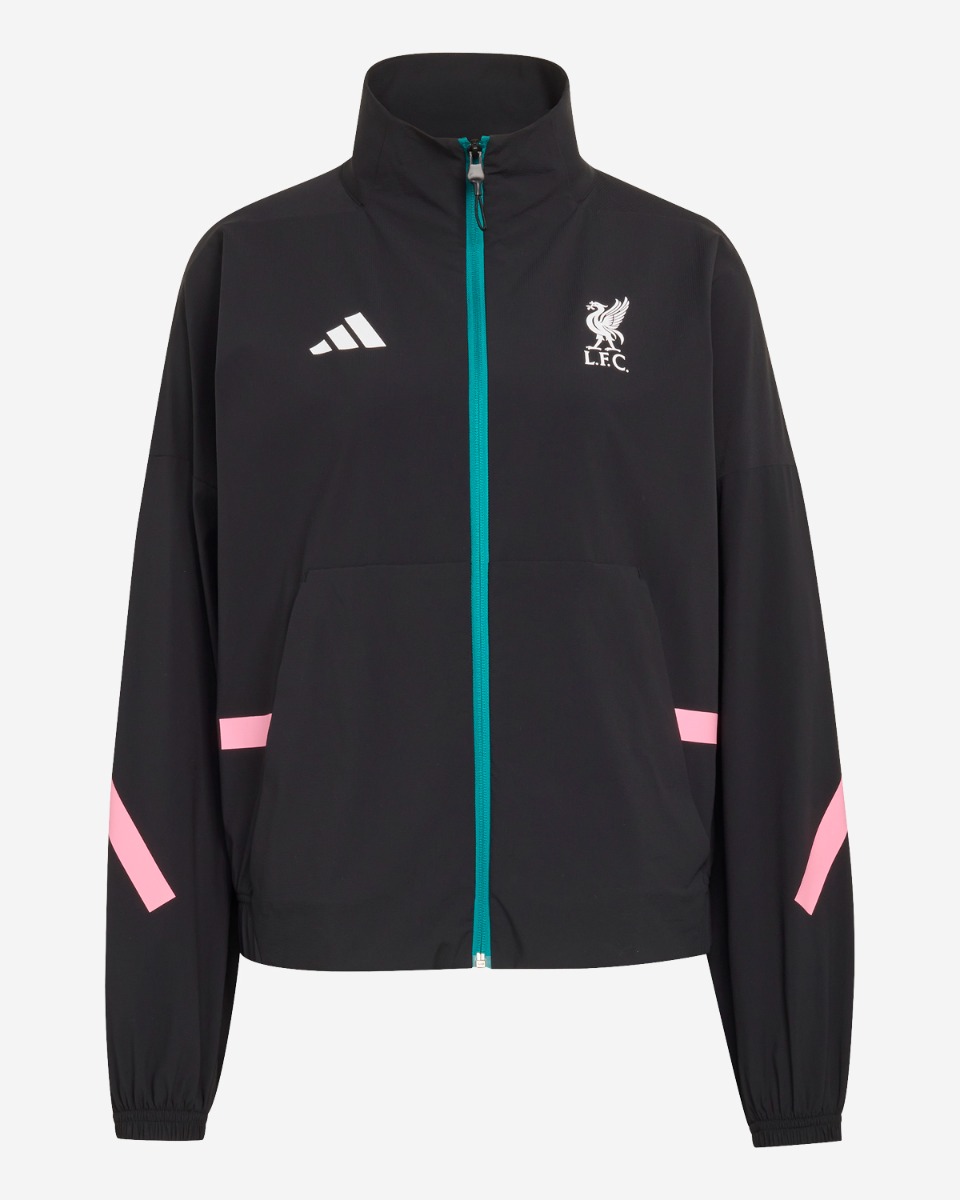 LFC adidas Womens 25/26 Z.N.E Anthem Jacket Black