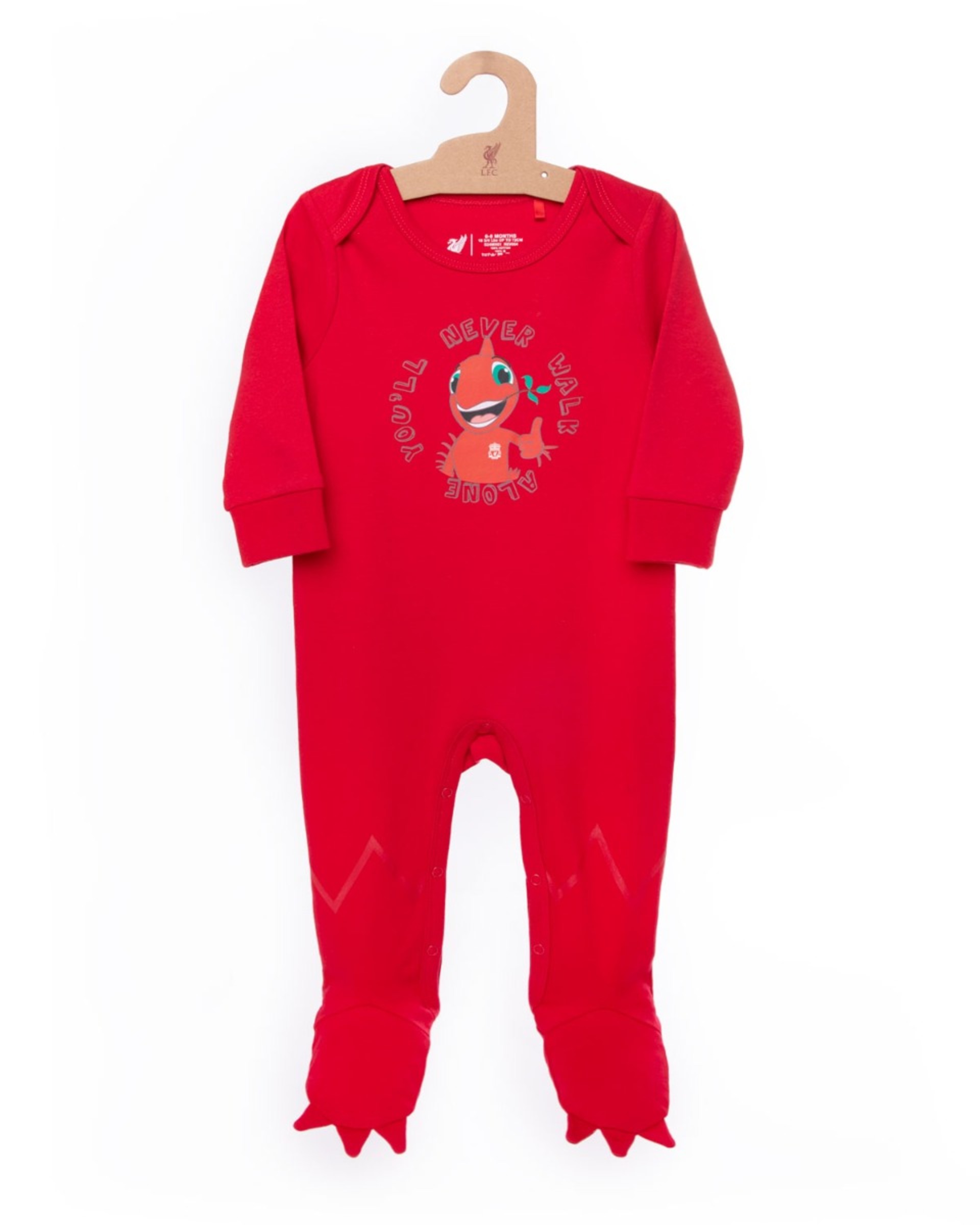 Pijama Mighty Red de LFC para bebés, color rojo - Image 1