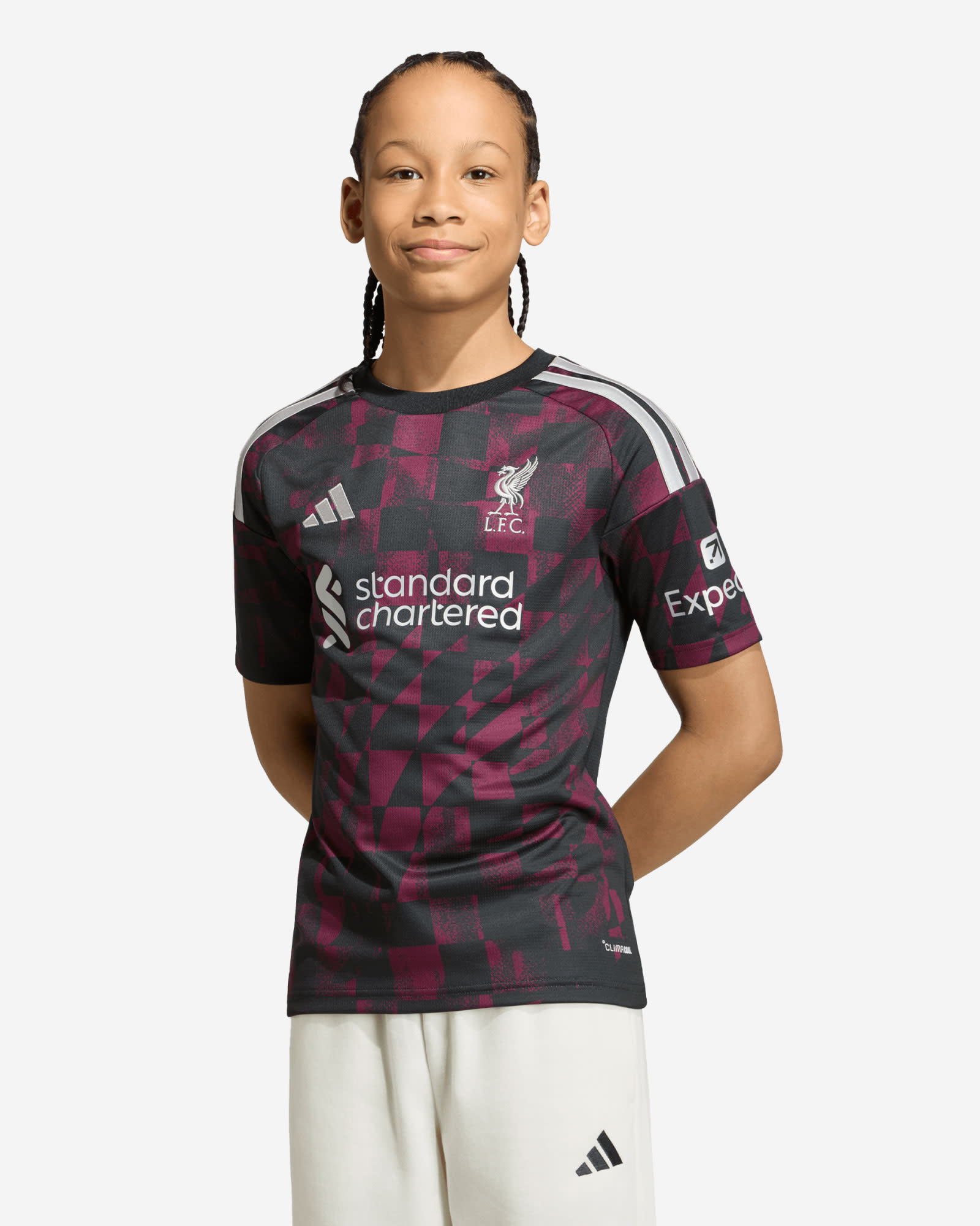 LFC adidas Trikot für Jugendliche 26/27 — Premier League — B.BARCOLA-29 - Image 1