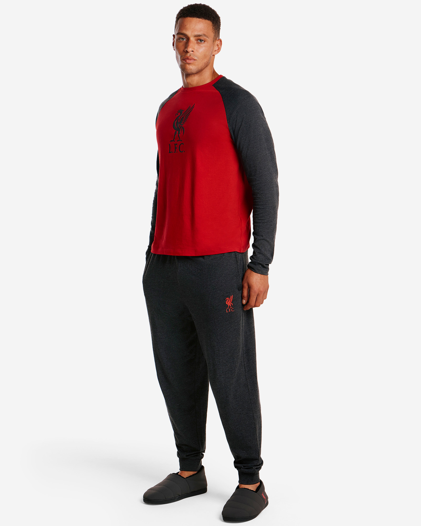LFC Mens Lounge Set Red - Image 1