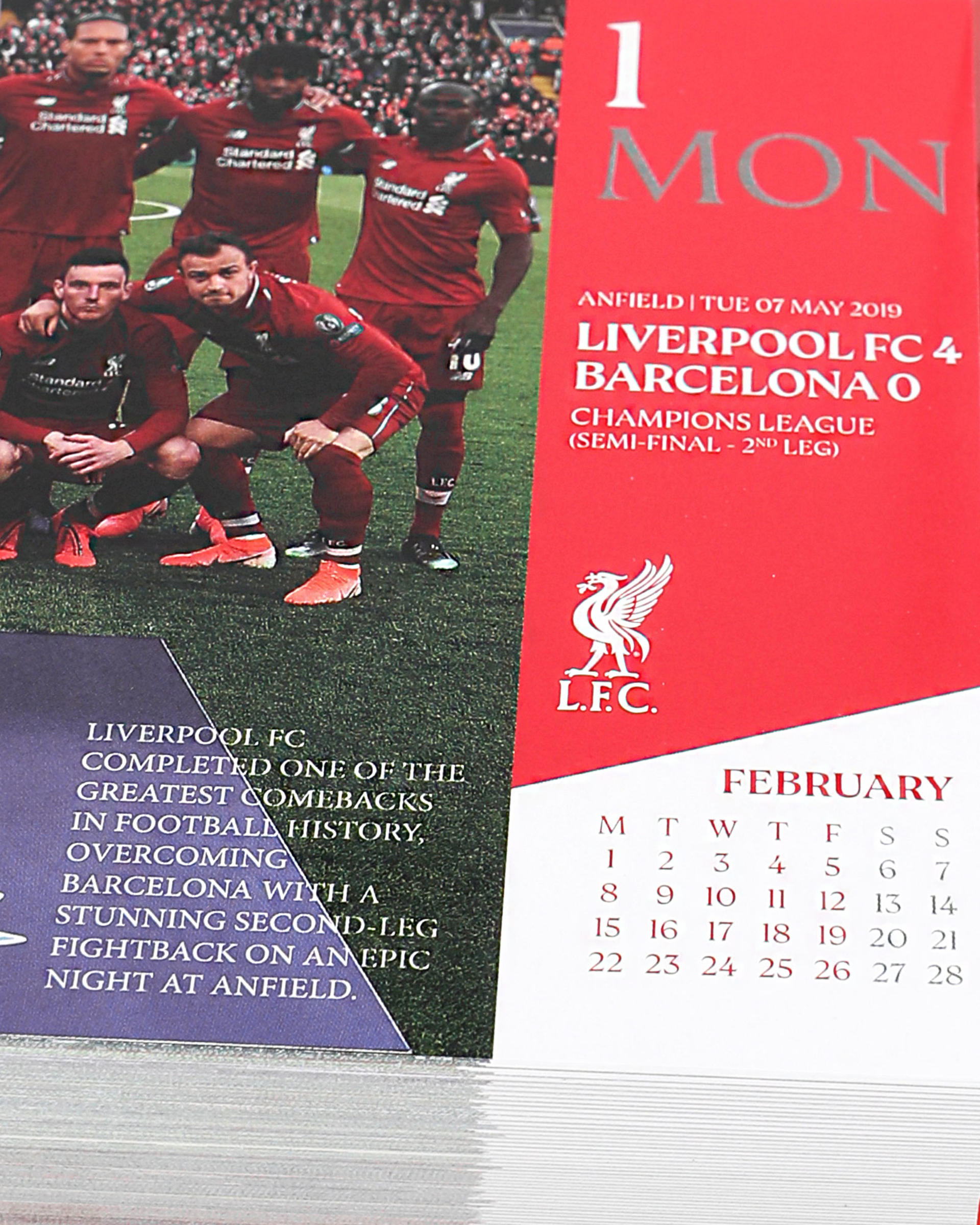 LFC 365 dages blokkalender 2027 - Image 3