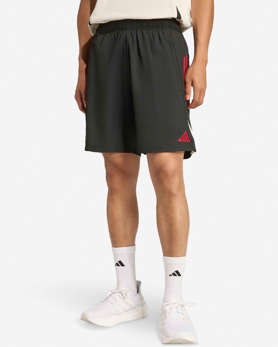 Pantalones cortos LFC adidas 25/26 para hombre, para uso doméstico, tiempo libre, negros - Image 1