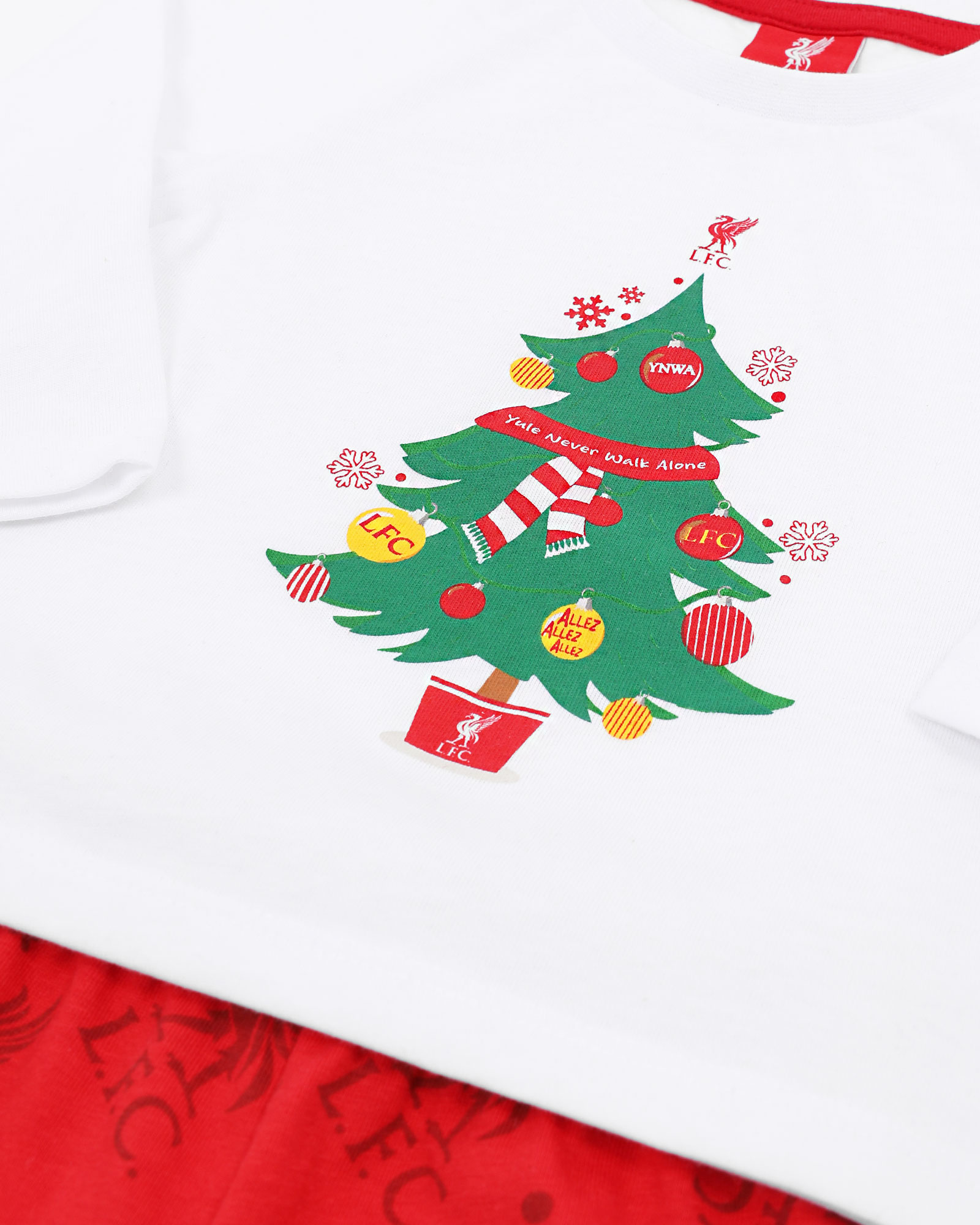 Pijama navideño para bebés LFC, rojo - Image 2
