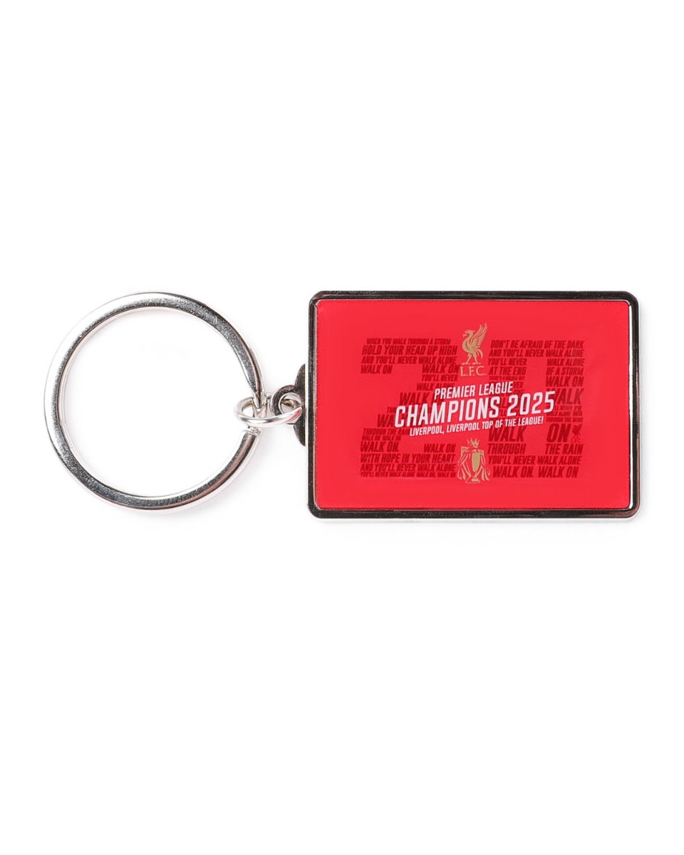 LFC EPL Champions 24/25 Keyring - Image 1