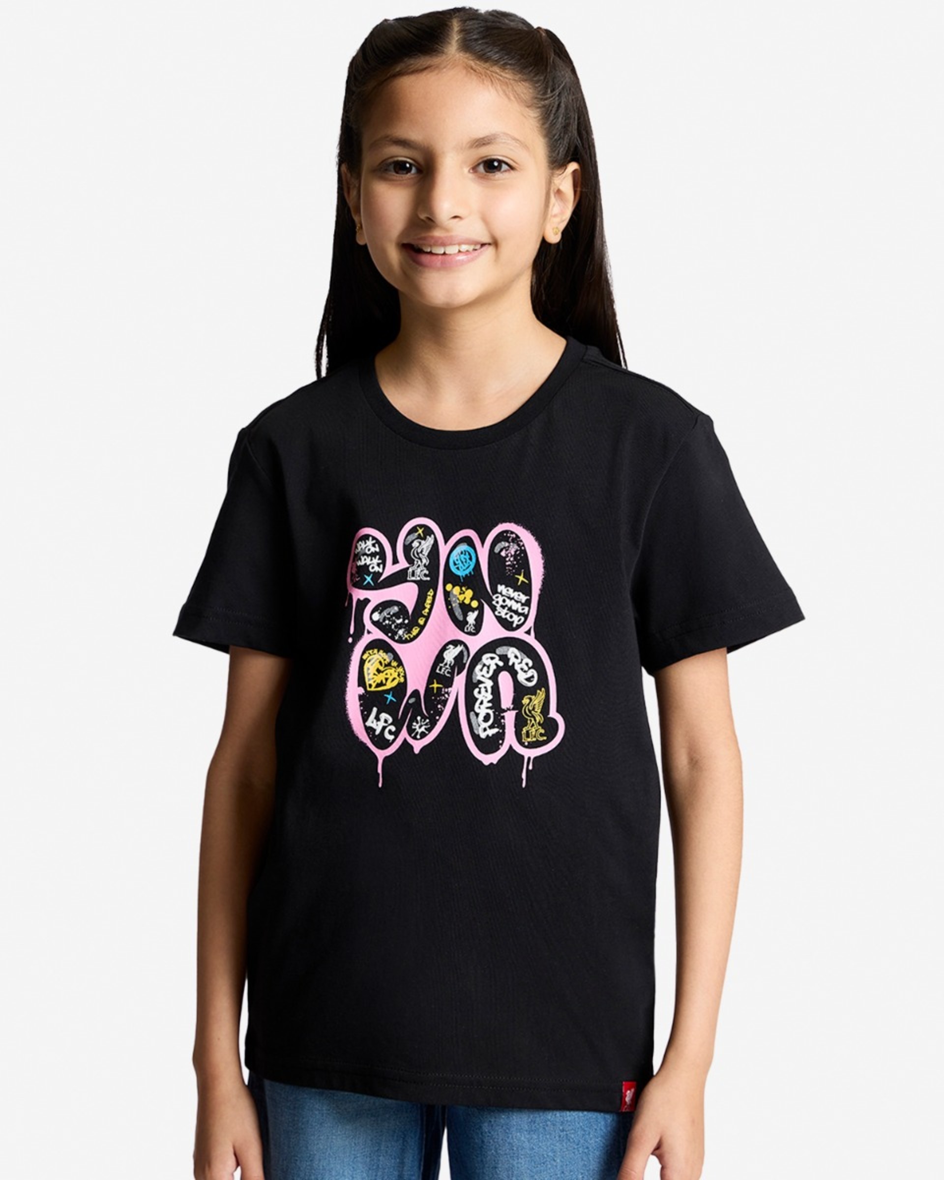 LFC Juniors YNWA Graffiti Tee Sort - Image 1