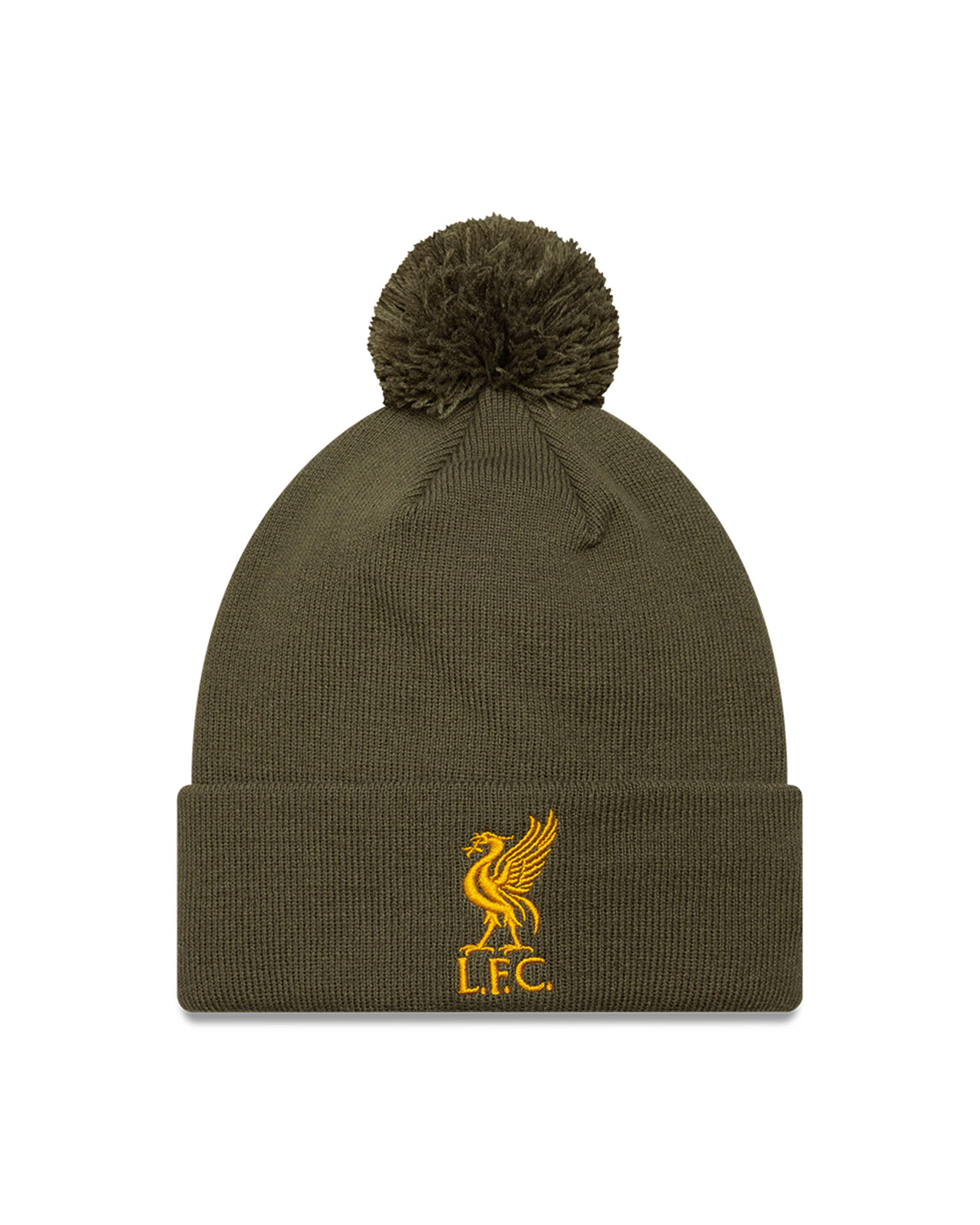 LFC New Era Mütze für Erwachsene mit Armreif und Pom-Wappen, Olivgrün - Image 3
