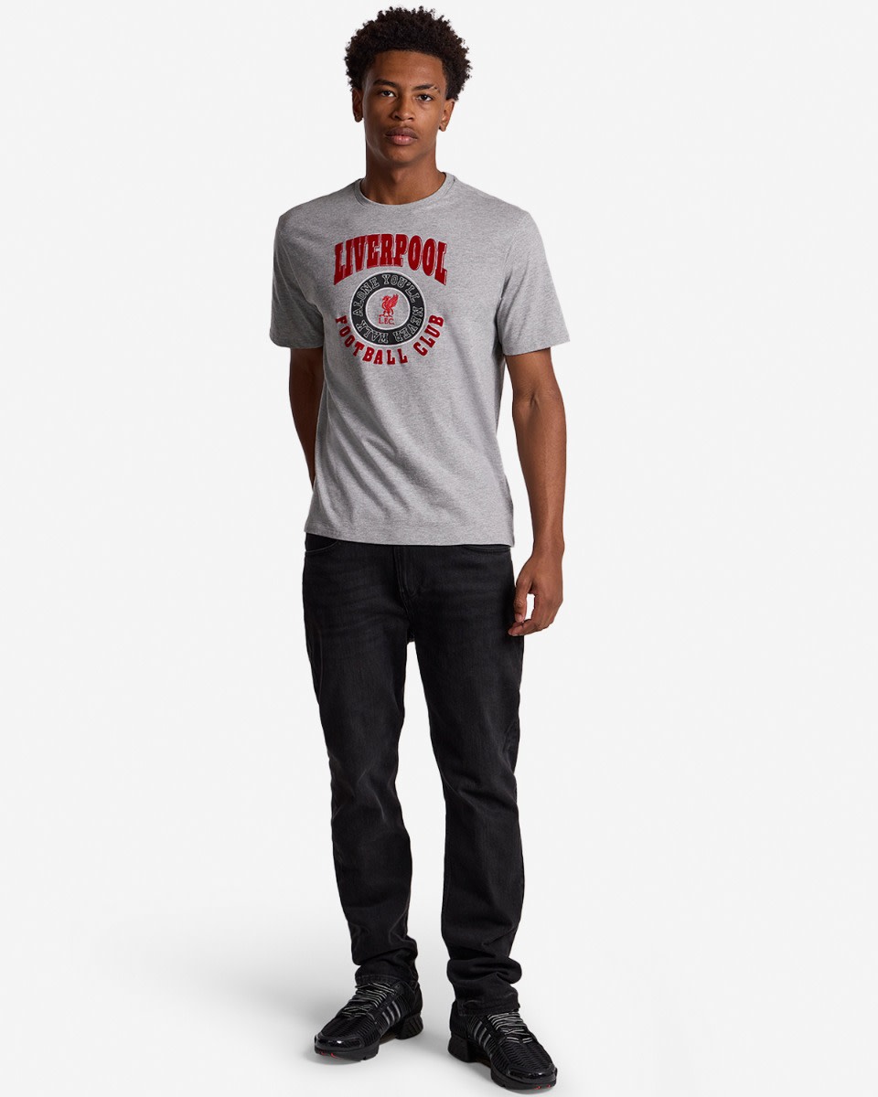 LFC Mens Collegiate Tee Grey - Image 4