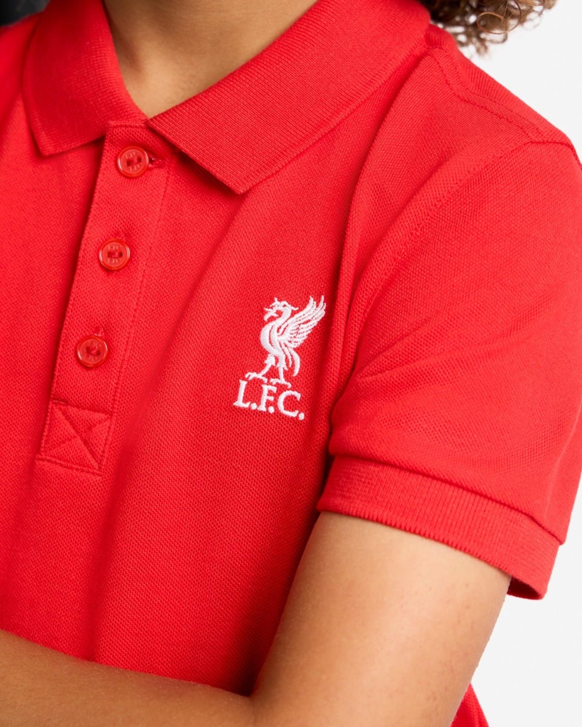 LFC Spædbørn Kortærmet Polo Rød - Image 2