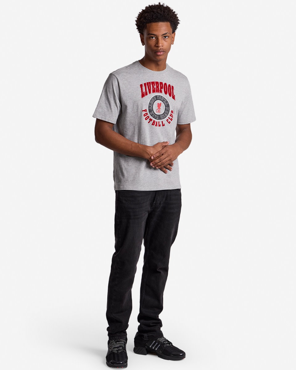 LFC Mens Collegiate Tee Grey - Image 2