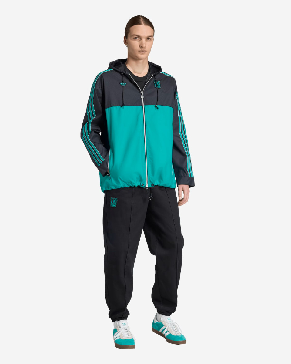 LFC adidas Mens 25/26 Icons Hooded Parka Jacket - Image 3