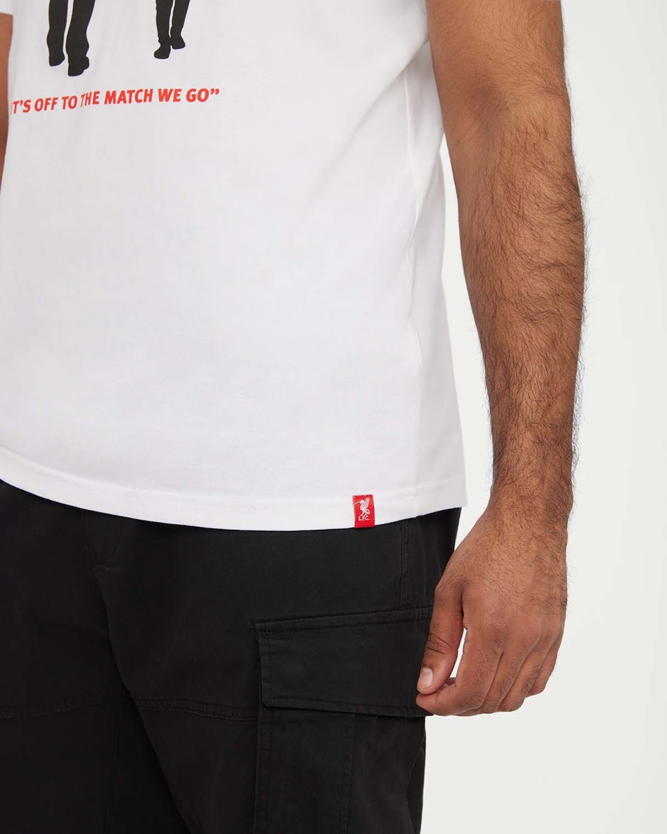 LFC Vuxna Owen McVeigh Foundation T-shirt Vit - Image 3