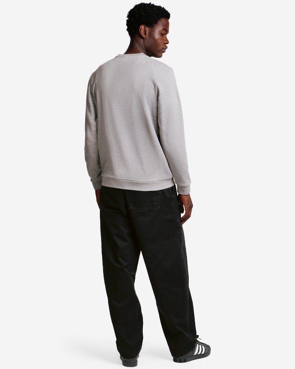 LFC Mens Crew Neck Sweatshirt Grey Marl - Image 4