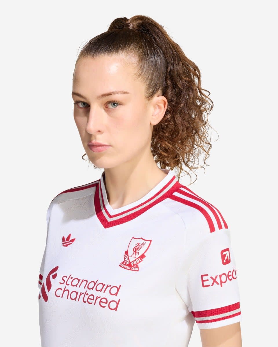 LFC adidas Womens 26/27 Authentic Away Jersey - Image 3