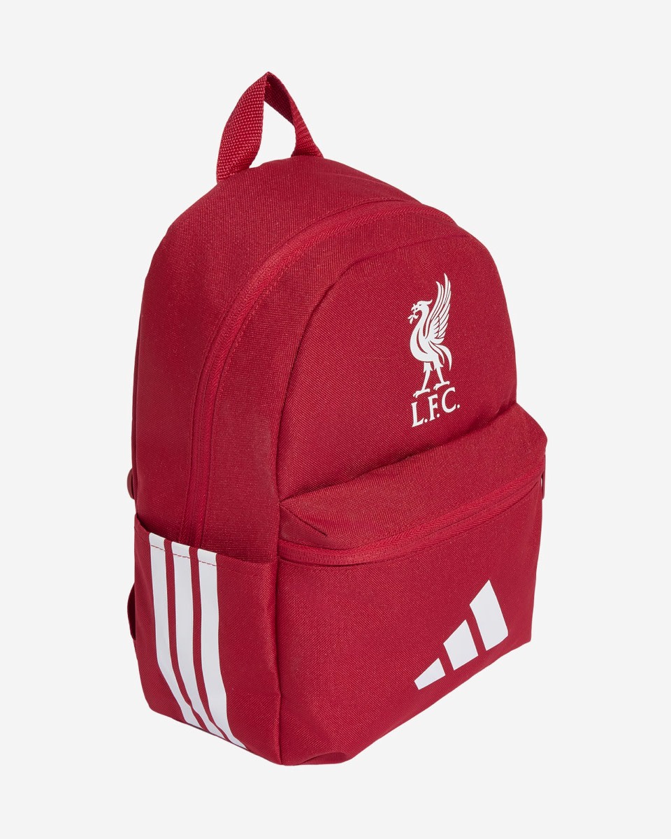 Mochila LFC adidas Active para jóvenes, granate y blanco - Image 3