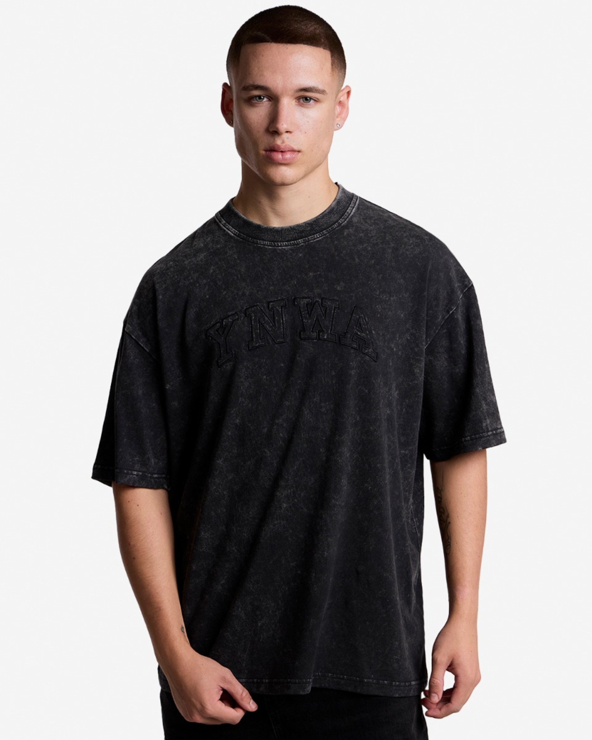 LFC Herre YNWA Applique Tee Mørk - Image 1