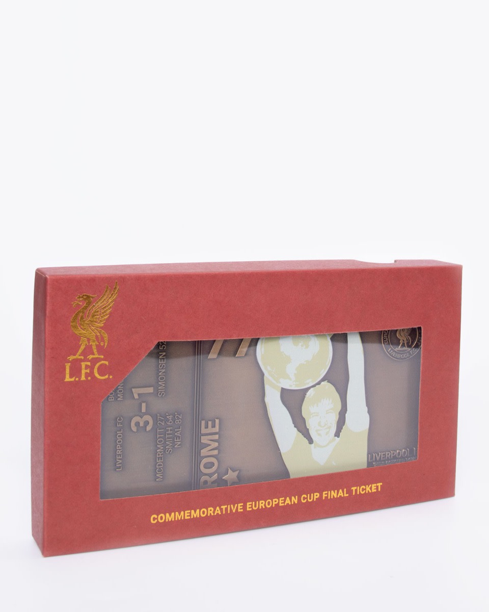 LFC European Cup Final 1977 Collectible Ticket - Image 3