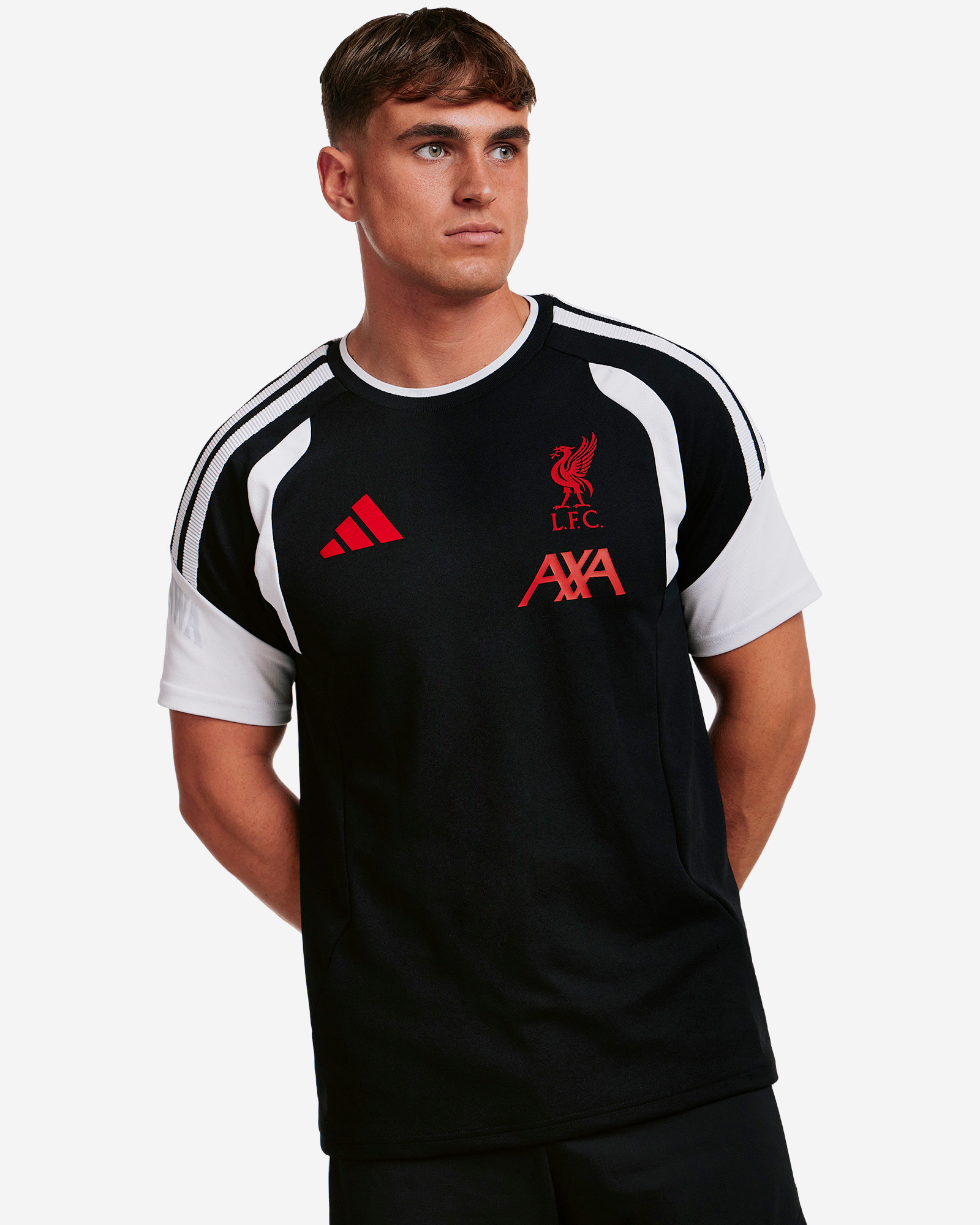 LFC adidas Herre 26/27 Tiro Pro Tee Sort - Image 1