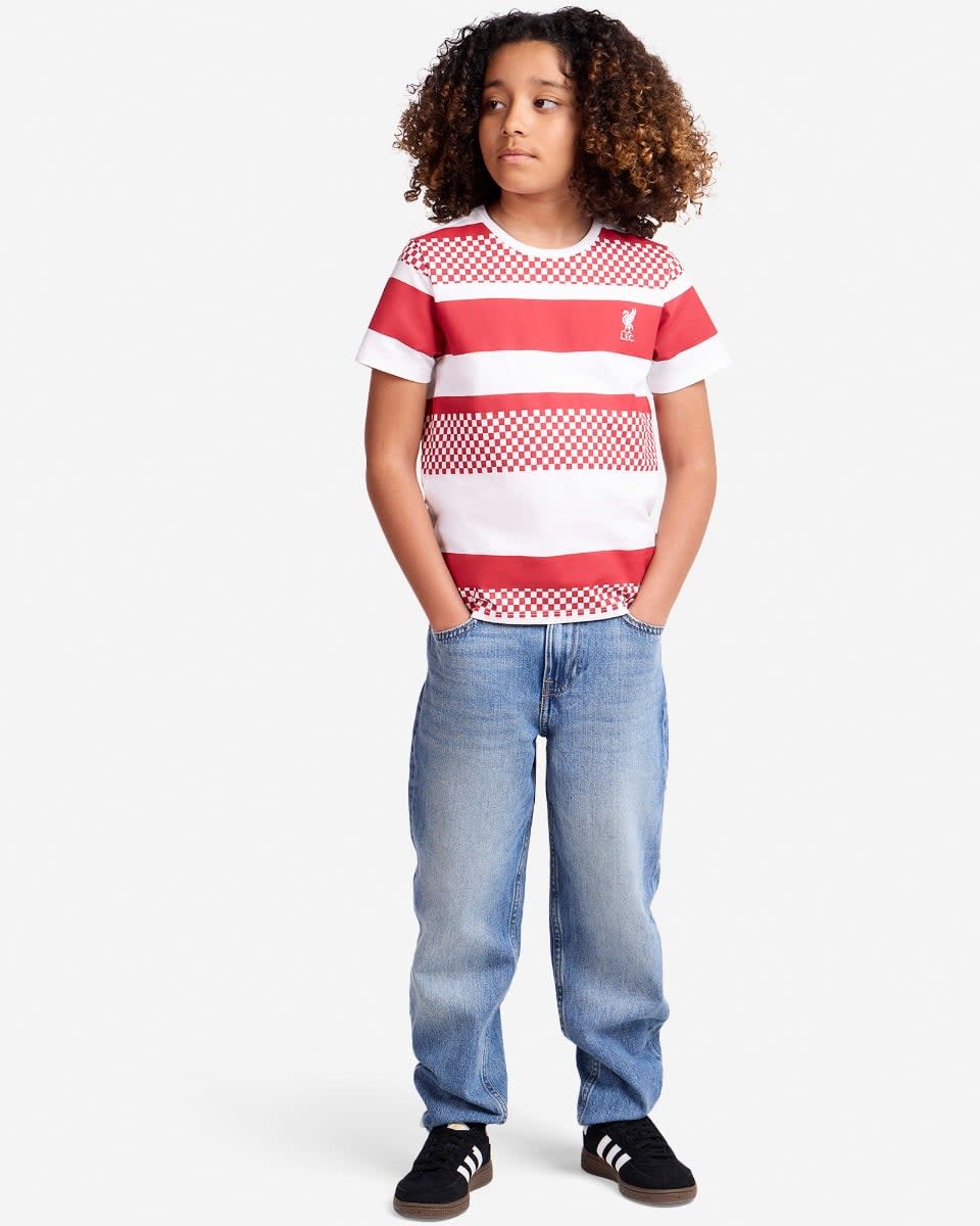 LFC Infants Stripe Tee White - Image 4