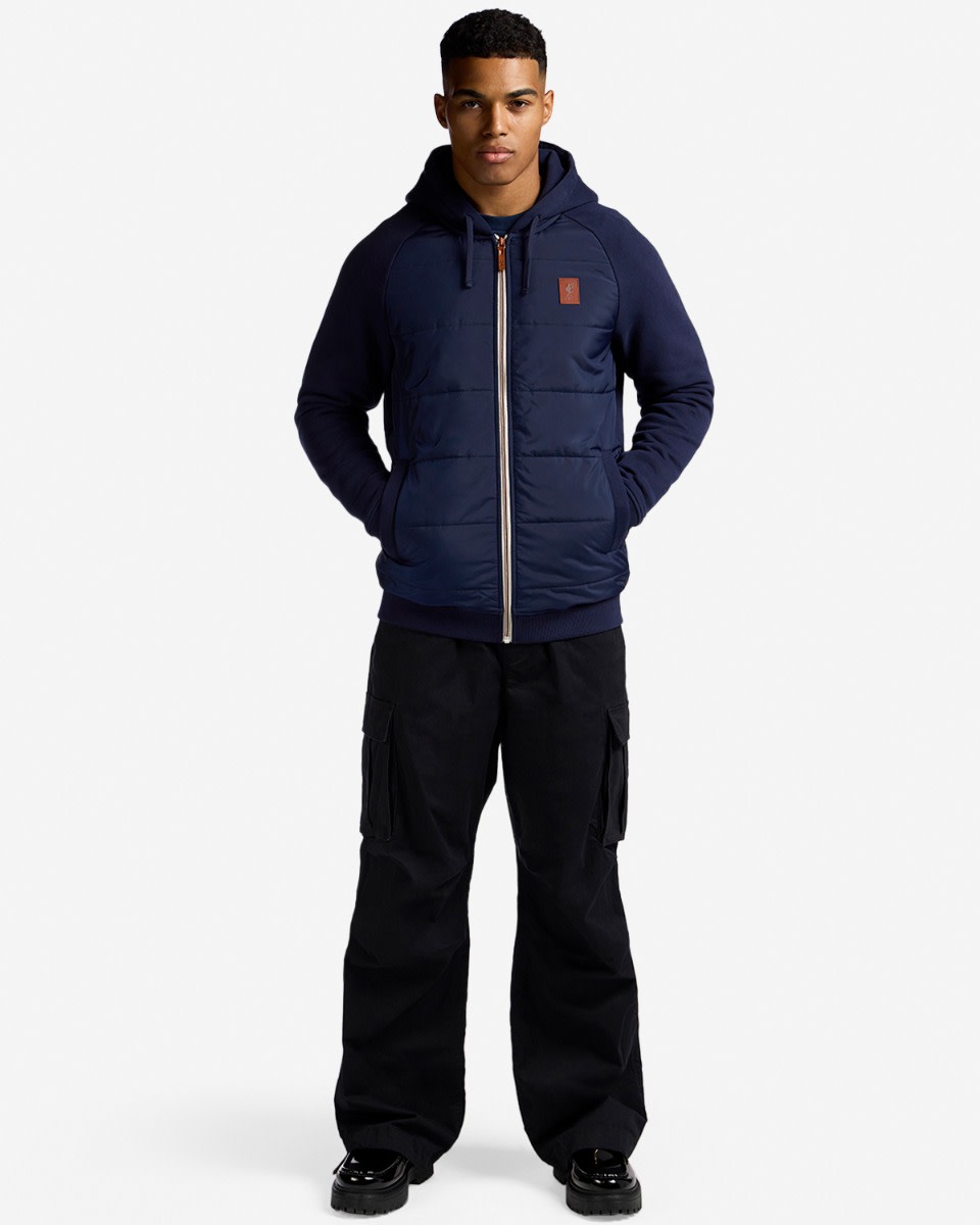 LFC Mens Hybrid Jacket Navy - Image 3