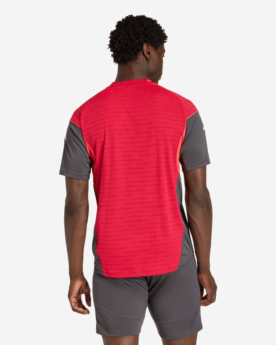 LFC adidas Mens 25/26 Short Sleeve Pro Top Red - Image 2