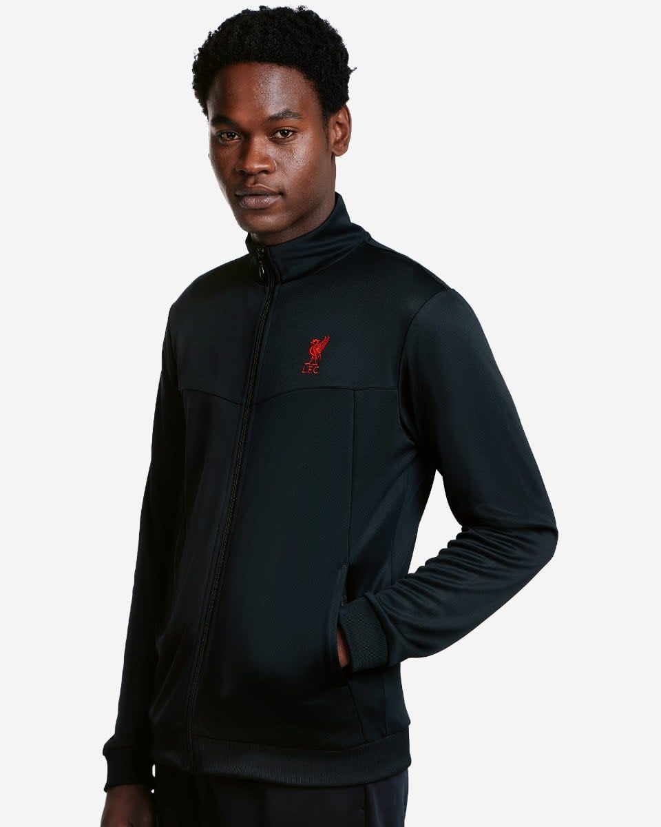 LFC Herren-Trainingsjacke Schwarz - Image 1