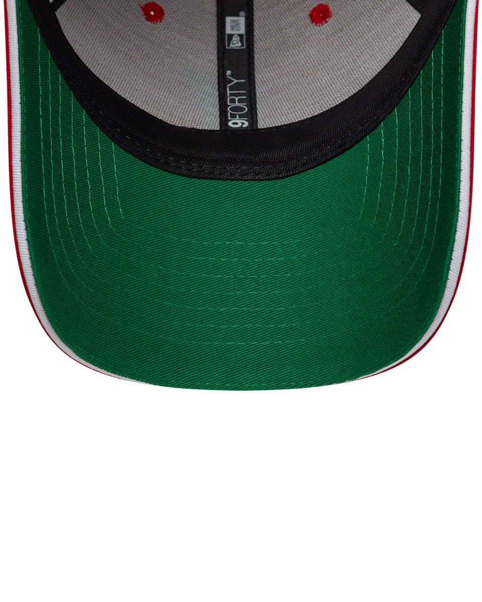 LFC New Era Adults 9FORTY Hungary Cap Scarlet - Image 2