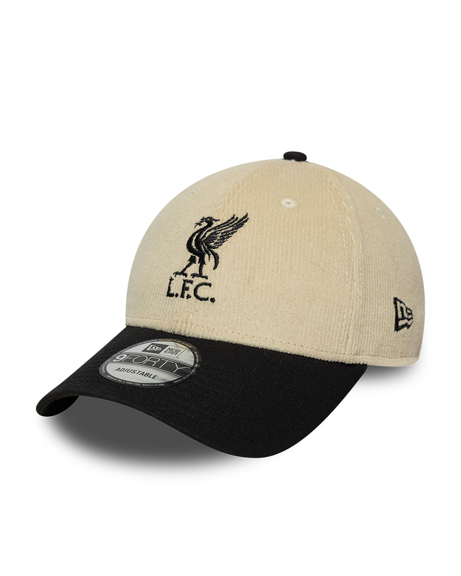 LFC New Era Adults 9Forty Cord Cap Cream - Image 1