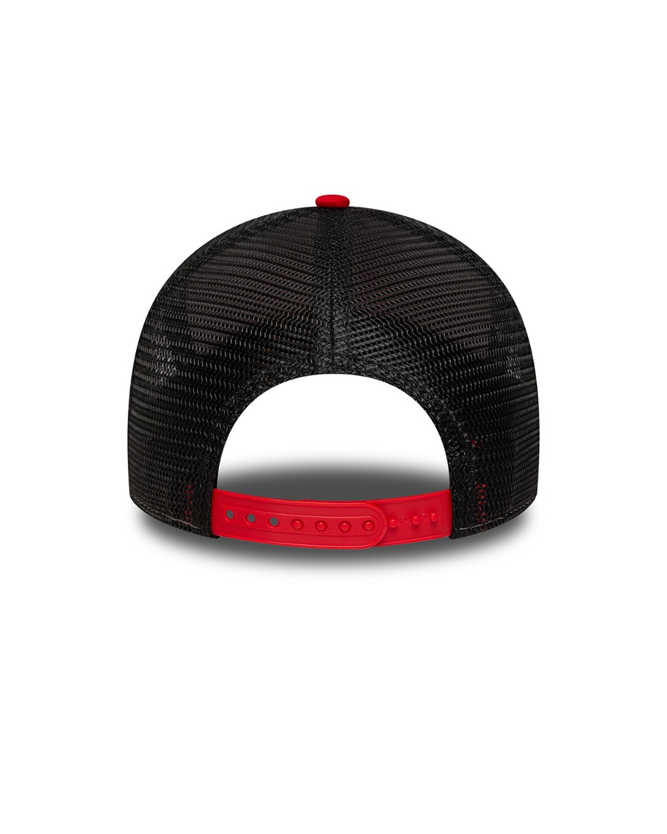 LFC New Era Kids TRUCKER Liverbird Röd & Svart - Image 4