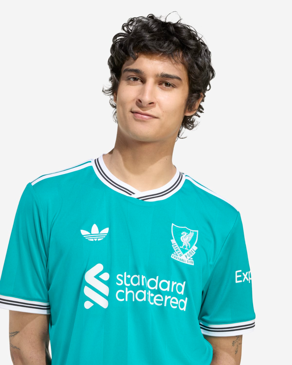 LFC adidas 25/26 Third Kortermet Jersey Menns - Image 4