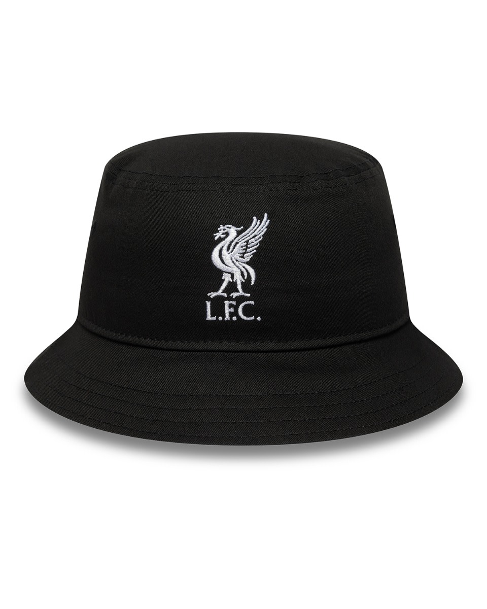 หมวก LFC New Era ลิเวอร์พูล คอร์ บัคเก็ต สีดำ - Image 2