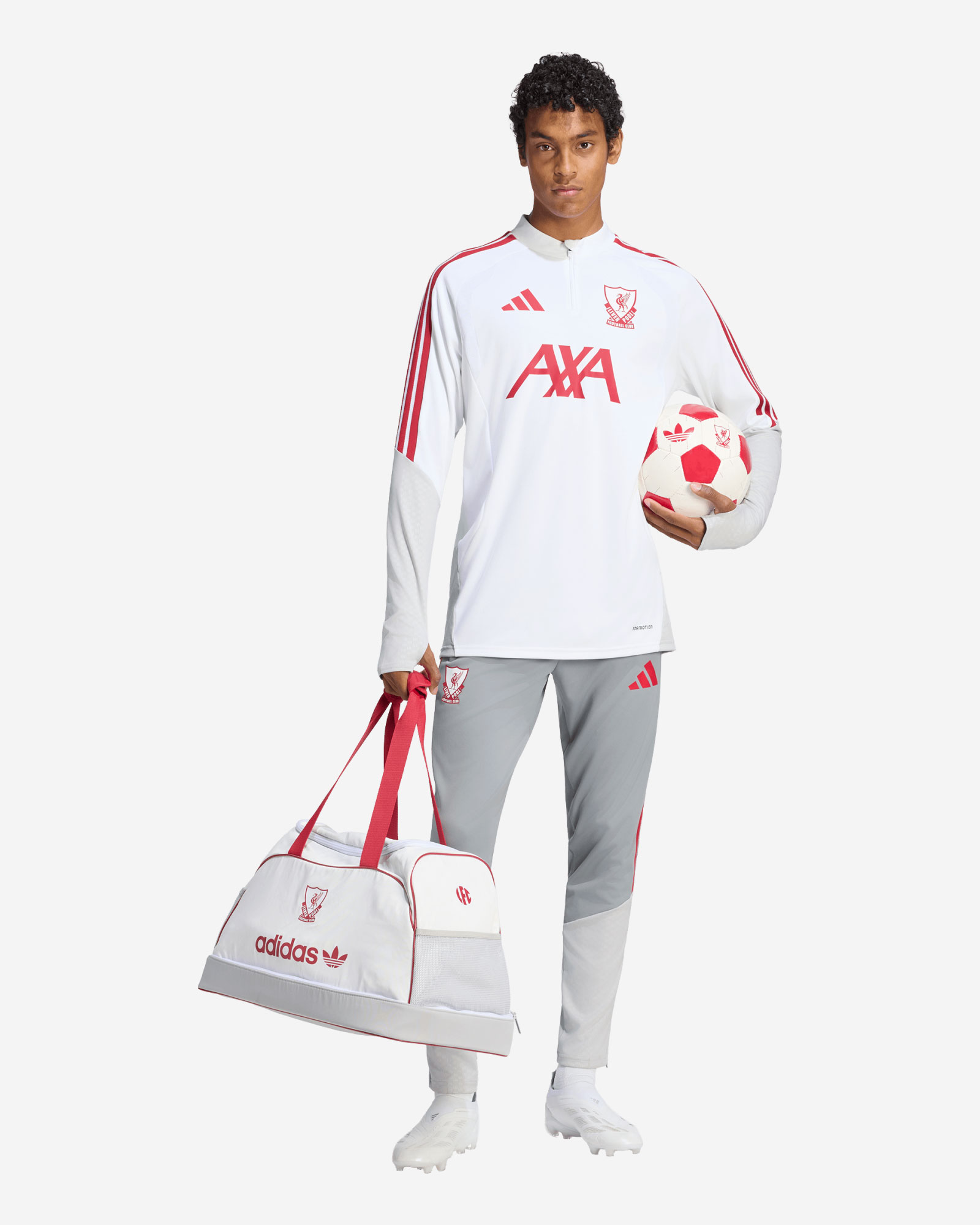 LFC adidas Herre 26/27 European Tiro Træningsoverdel Hvid - Image 3