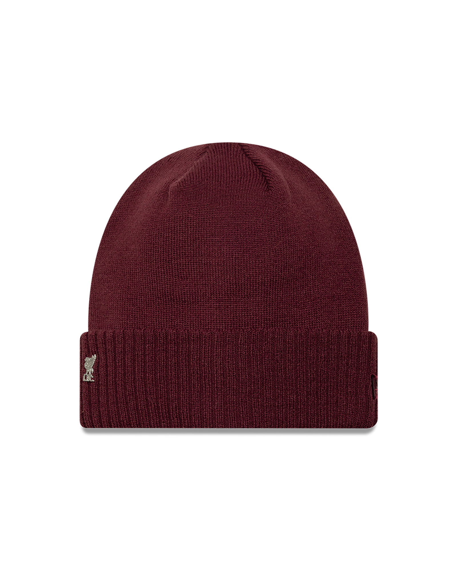 LFC New Era Adults Cuff Beanie Metallic Burgundy