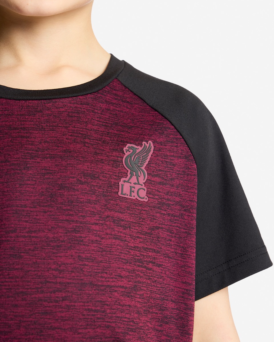 LFC Juniors Marl Tee Red & Black - Image 4