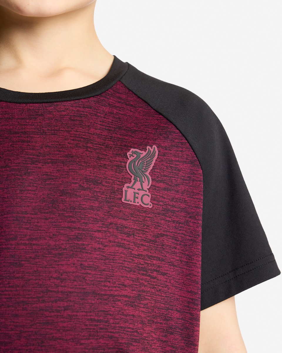 LFC Juniors Marl Tee Red & Black - Image 4