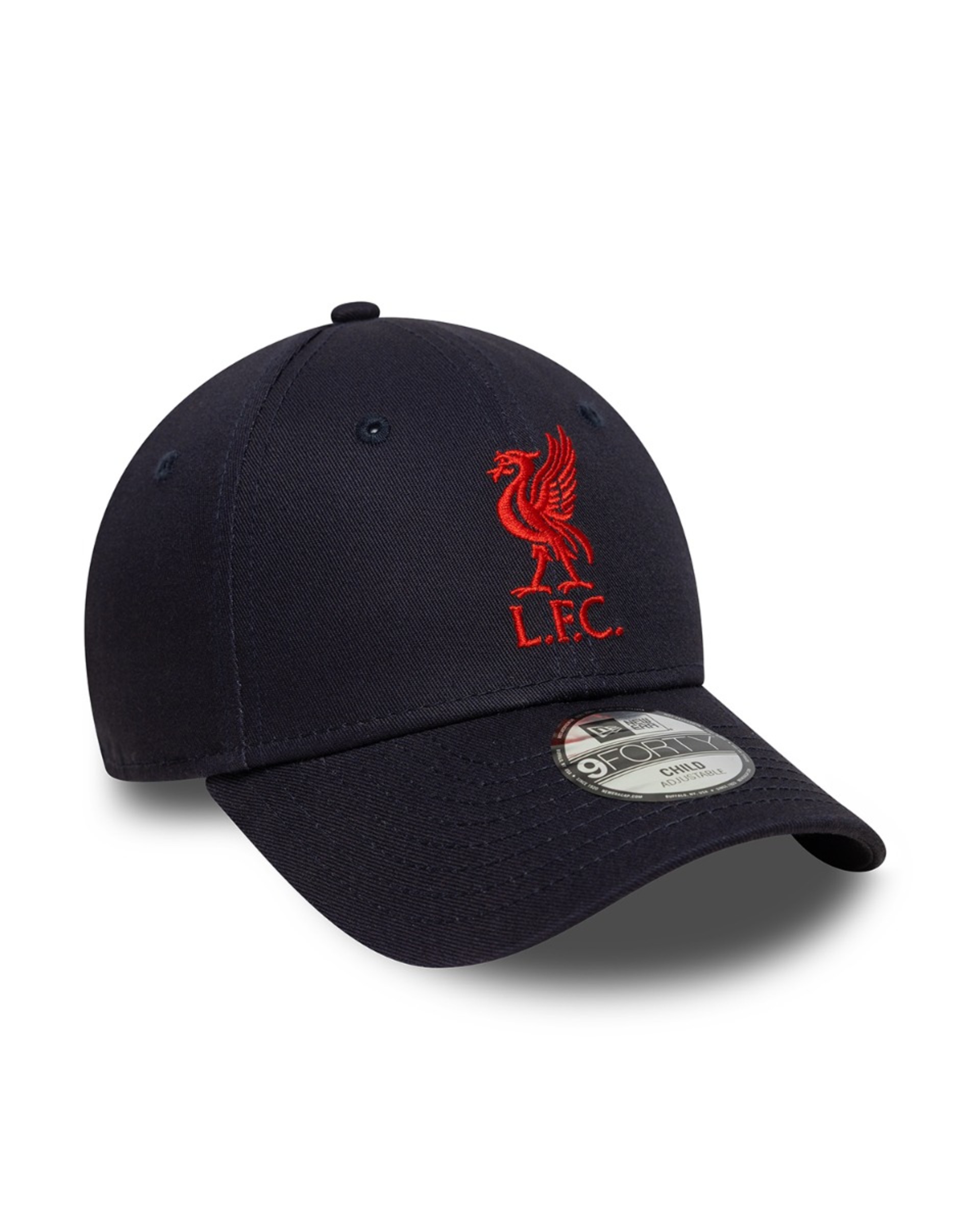 LFC New Era Kids 9FORTY Liverbird Kasket Navy - Image 3